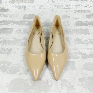 NEW Sam Edelman Women's Sally Tan Slip On Pointy Toe Ballet Flats K130